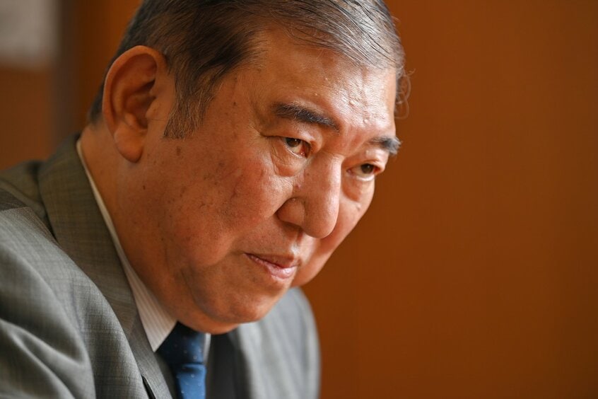 石破茂首相(写真映像部・東川哲也撮影)