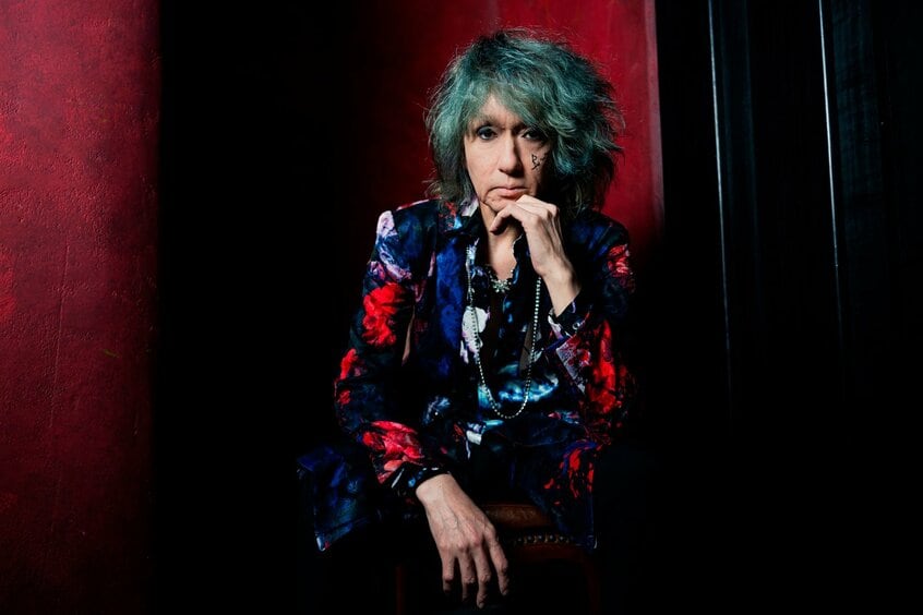 BUCK-TICKの今井寿さん(撮影/写真映像部・和仁貢介 costume kiryuyrik)