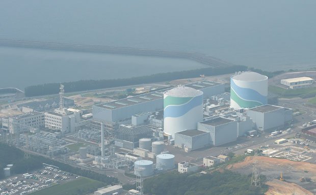 九州電力川内原発（鹿児島県）　（ｃ）朝日新聞社　＠＠写禁