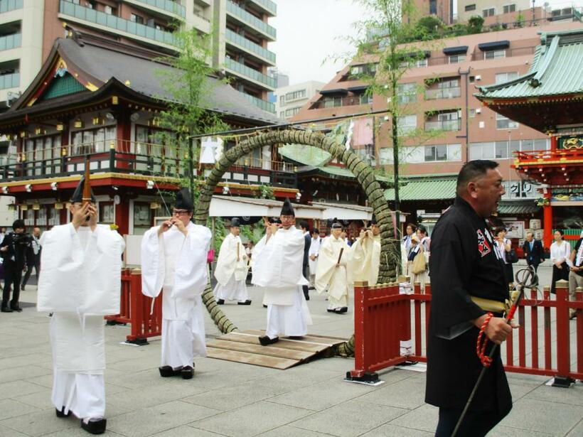 夏越の祓え（神田明神にて）