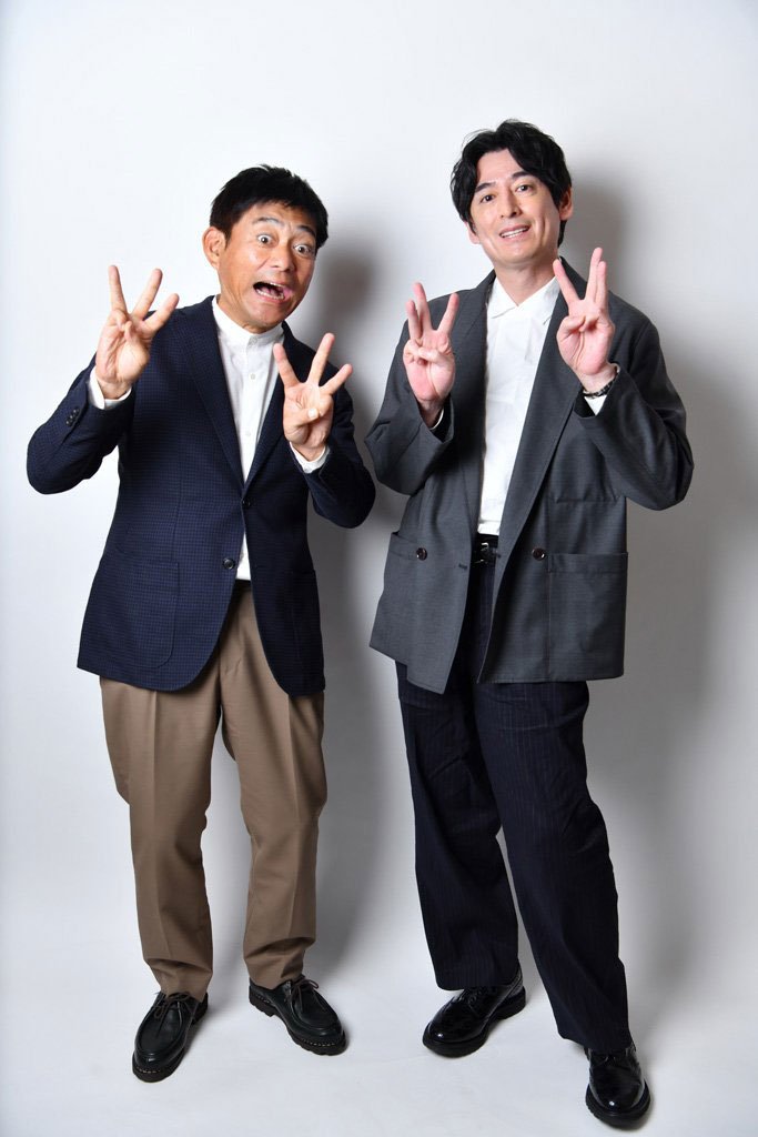 博多華丸（左）と博多大吉（撮影／門間新弥）