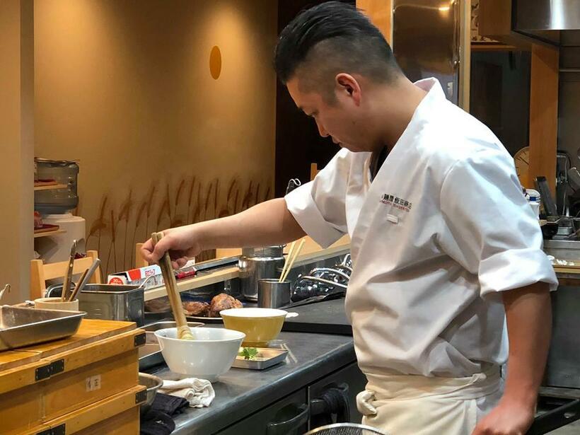 店主・飯田将太さん（筆者撮影）