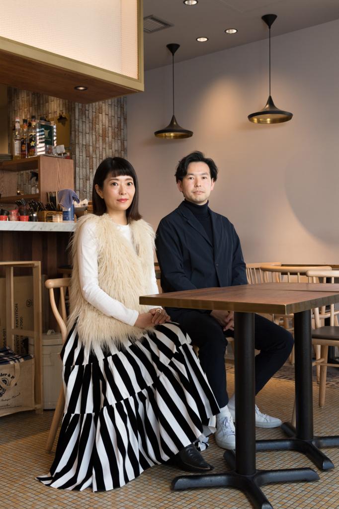 古端健吾さんと古端果林さん（ｐｈｏｔｏ　写真部・戸嶋日菜乃）
