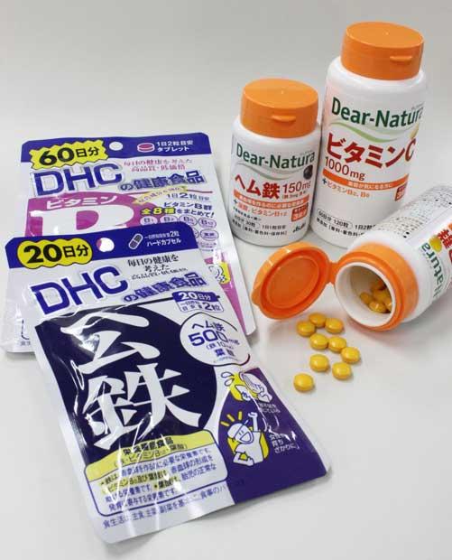 甘いもの中毒を改善するには、鉄、ビタミンＢ群、鉄の吸収を高めるビタミンＣが必要