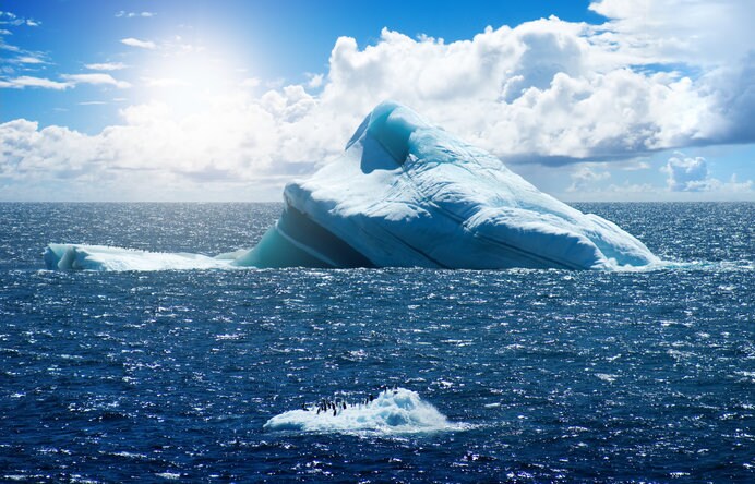 地球上の氷の大半が南極に！さらに、北極と南極、どちらがより寒い？