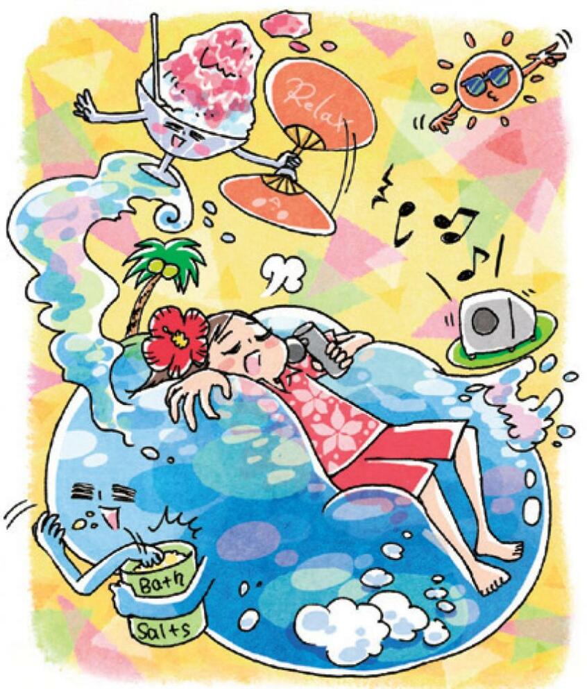 ストレス社会 試行錯誤で
リラックス!(イラスト:サヲリブラウン)