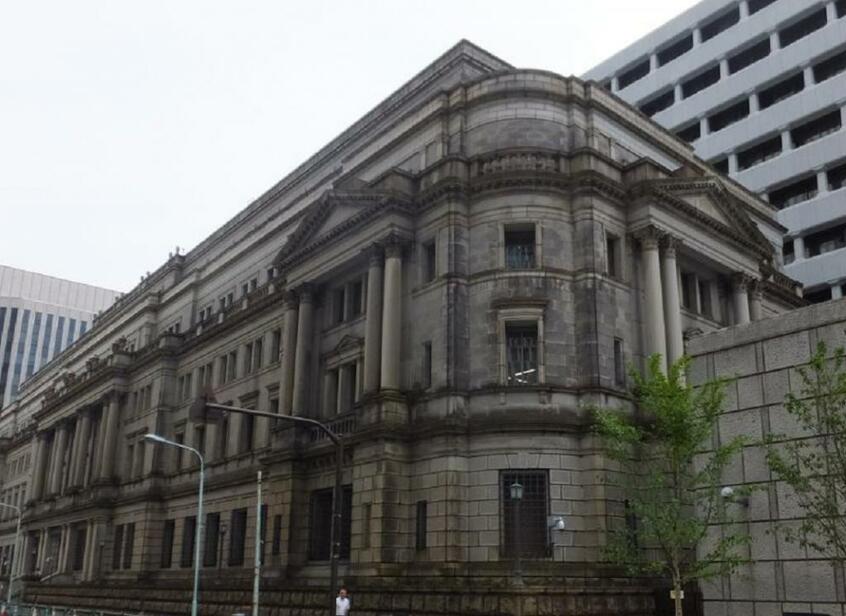 日本銀行本店=東京都中央区 (c)朝日新聞社