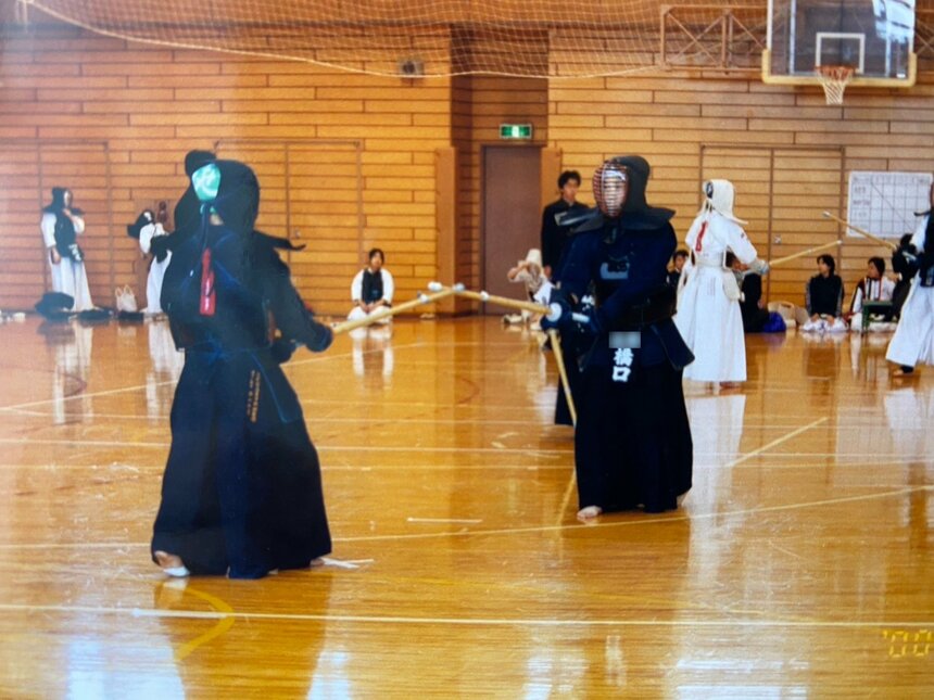 高校の剣道部にて