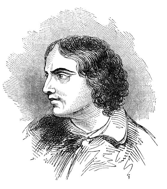 ジョン・キーツを描いたイラスト(gettyimages)