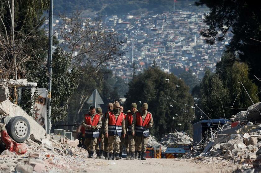 地震で大きな被害を受けたトルコ南部アンタキヤの街。２月１６日（写真／アフロ）