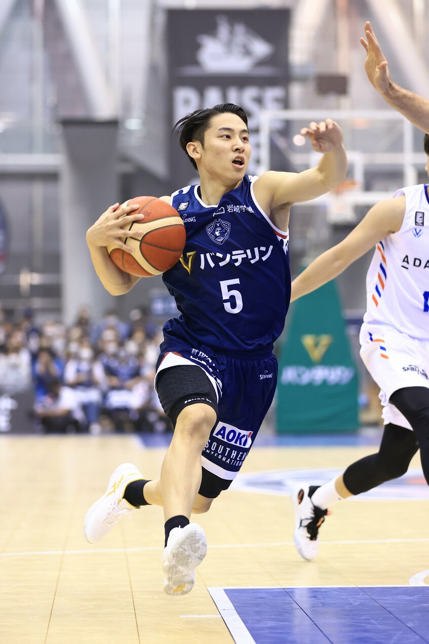 身長172センチと小柄ながら筋肉質な身体。強い体を作るためのトレーニングは欠かさない(c)B-CORSAIRS