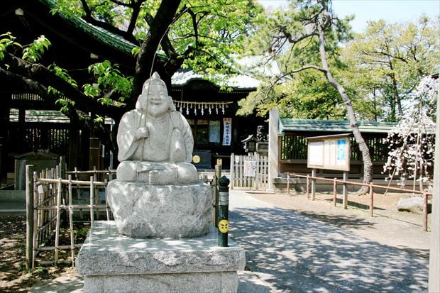 品川区・荏原神社のえびすさま（東海七福神の1柱）