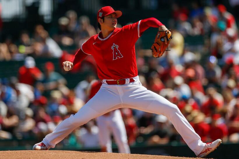 エンゼルスの大谷翔平（写真／gettyimages）