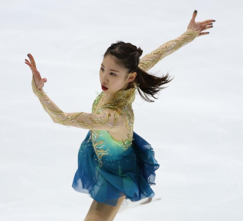 全日本フィギュアスケート選手権では14位に終わった住吉りをん