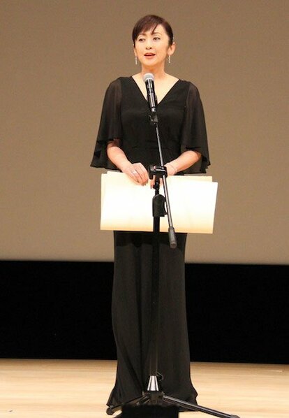 ブルーリボン賞の助演女優賞を受賞した斉藤由貴(撮影/大塚淳史)