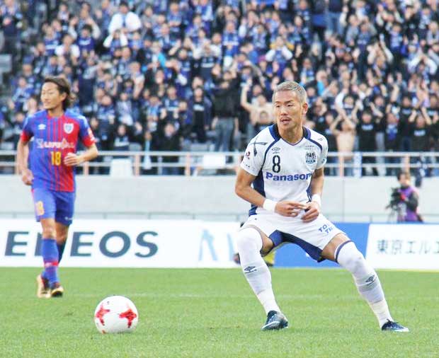 ロシアＷ杯での活躍が期待されるガンバ大阪の井手口陽介　（撮影／大塚淳史）