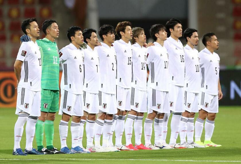サッカー日本代表（Getty　Images）