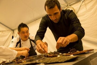 「DINING OUT TAKETA with LEXUS」で料理を手掛けたリオネル氏