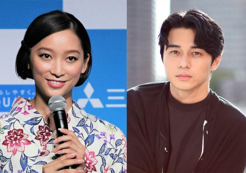 杏（左）と東出昌大（C）朝日新聞社