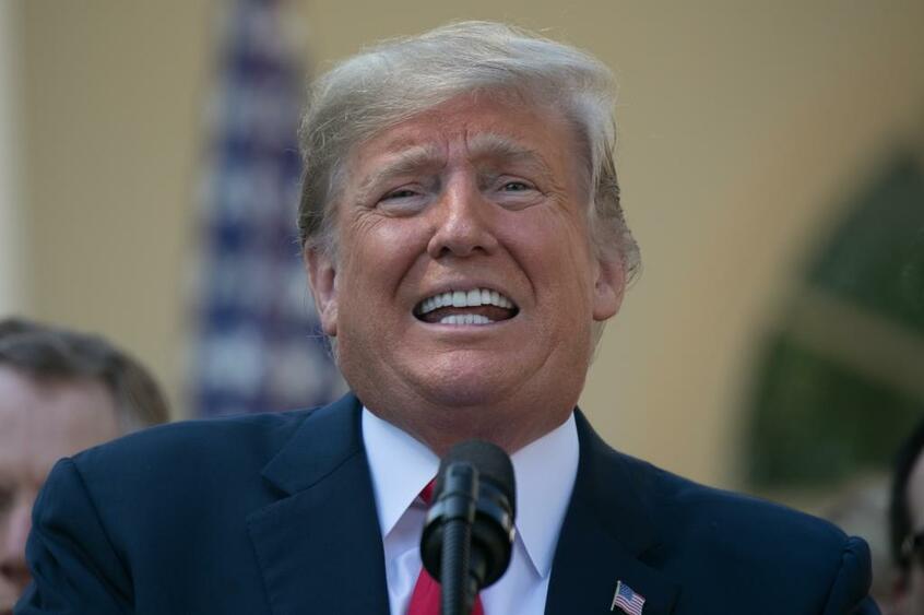 1990年代に一族の不正な税対策に関与したとする疑惑が新たに報じられたトランプ大統領。中間選挙を前に過去の疑惑が続々浮上(写真:Gettyimases)