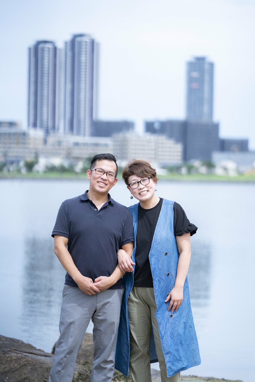 坂本生民さん(右)、坂本健太さん(撮影/江藤大作)