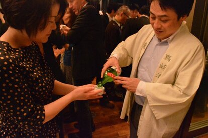11蔵すべての社長が新酒発表会「11PM」に参加し、自身の新酒を振る舞っていた。この場で商談につながることもあり、決裁権のある社長がいることの意味は大きい