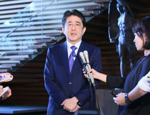 安倍首相の胸中はいかに（C）朝日新聞社