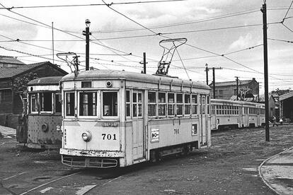 横浜市電 前頭板 前サボ 系統板 試運転 横浜市営 都電 路面電車