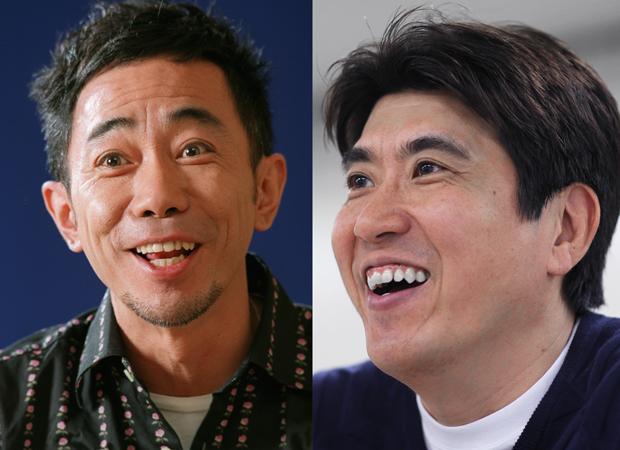まもなく還暦を迎える、とんねるずの木梨（左）と石橋　（C）朝日新聞社