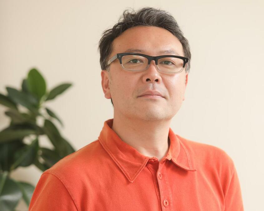 「怪と幽」編集長 似田貝大介さん(photo 首藤幹夫)