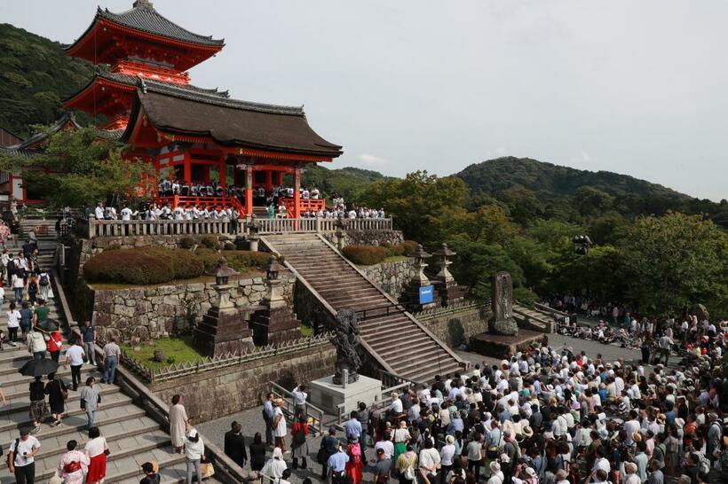 清水寺（c）朝日新聞社