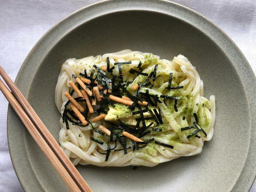 合えるだけのお茶漬けうどん(撮影／中田ぷう)