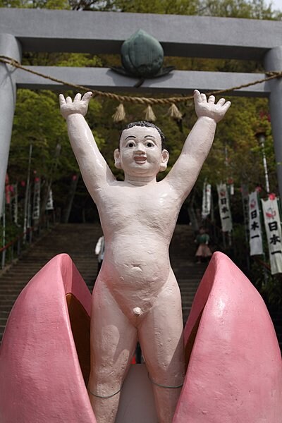 花より団子、きび男子☆(愛知県『桃太郎神社』)