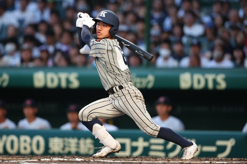 岡部飛雄馬・敦賀気比（福井）・内野手、投手・3年（撮影／写真映像部・松永卓也）