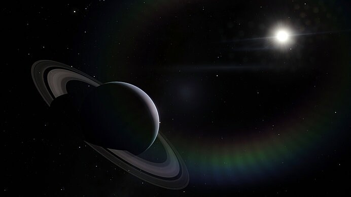 美しい環が特徴の土星