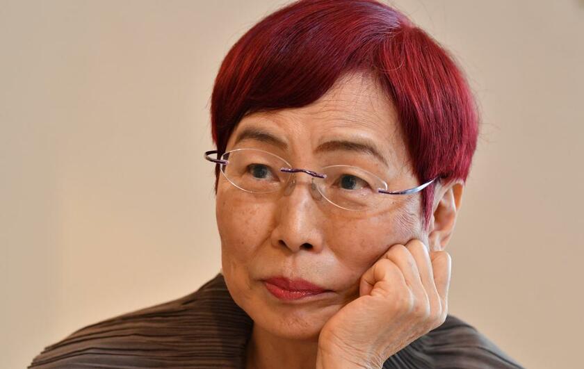社会学者の上野千鶴子さん　（ｃ）朝日新聞社