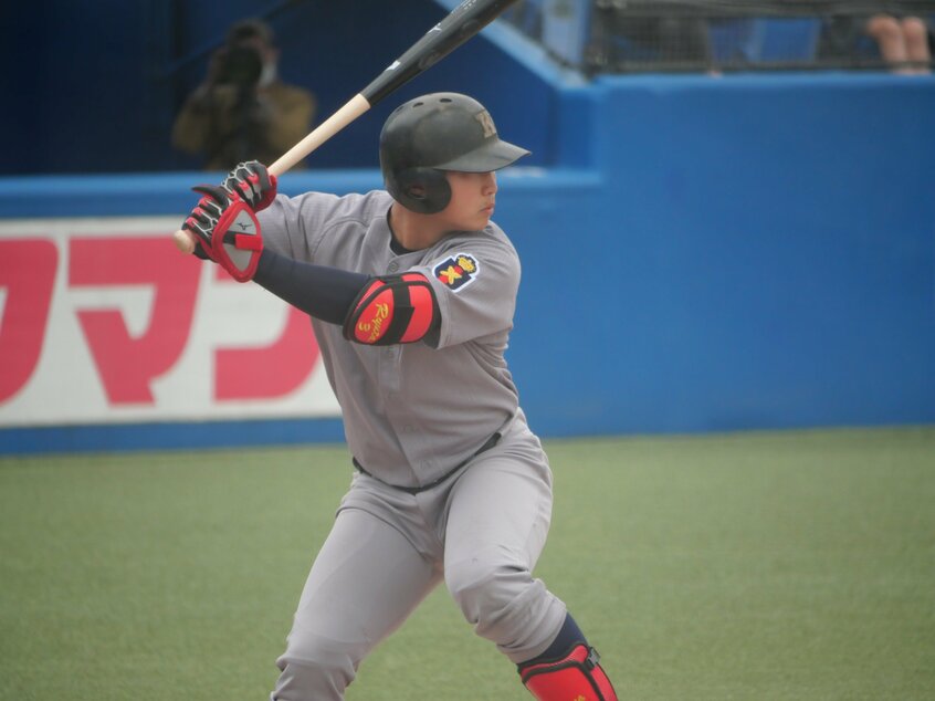 慶応大・広瀬隆太(写真提供・プロアマ野球研究所 PABB)