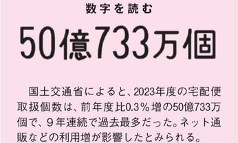 昭和から考える「昨今の宅配便事情」 配達員不足で問われる社会を支える小さな配慮 田内学