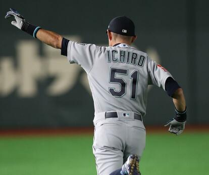 イチロー選手 (c)朝日新聞社