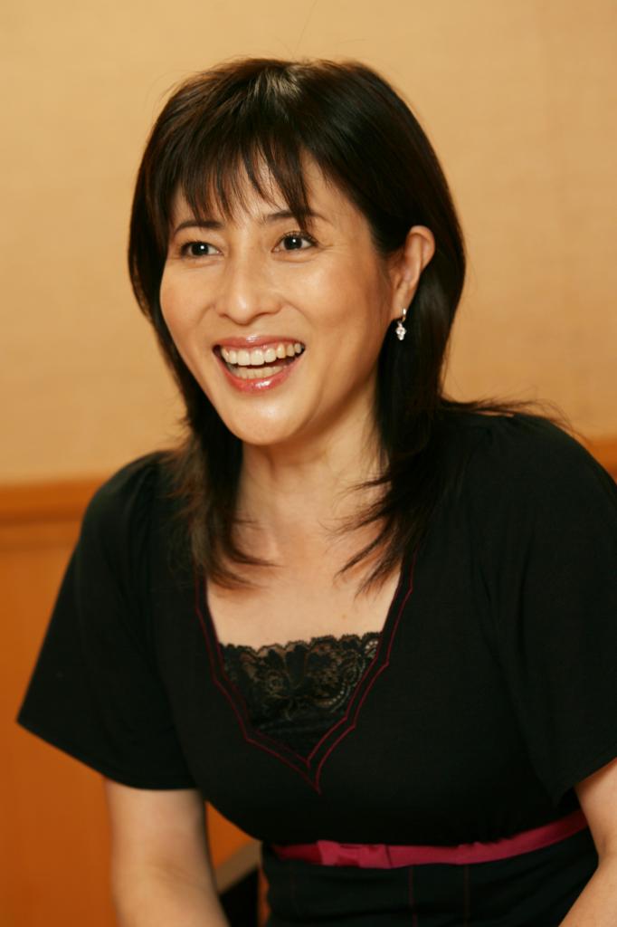 本誌の対談に登場した岡江久美子さん（撮影／石野明子）