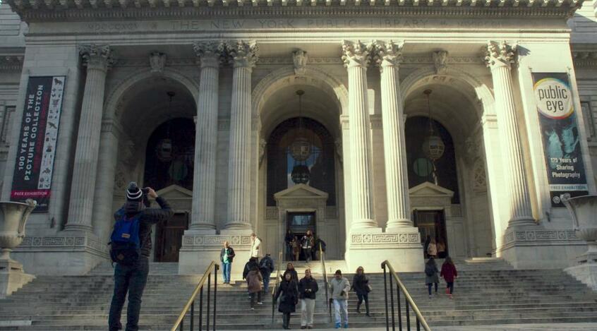 NYPLの外観。「ニューヨーク公共図書館 エクス・リブリス」は、東京・岩波ホールを皮切りに全国各地で順次公開 (c)2017 EX LIBRIS Films LLC - All Rights Reserved