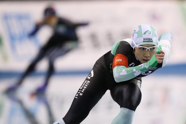 女子スピードスケートの小平奈緒選手　（ｃ）朝日新聞社