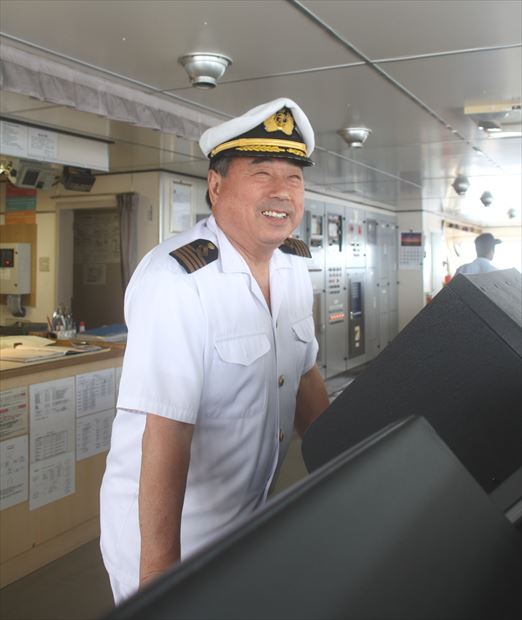 「最後の航海に船長でいたかった」と語る京極精一さん。その夢が果たせたら、次は新しい夢を追いかけていきたいという。