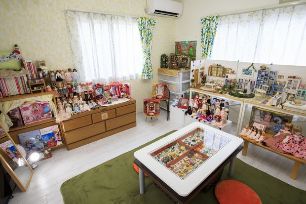 人形専用の部屋(撮影/今村拓馬)