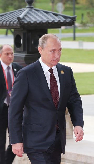 プーチン大統領の野望は果てしない　（ｃ）朝日新聞社　＠＠写禁