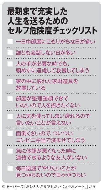 ※キーパーズ「おひとりさまでもだいじょうぶノート。」から