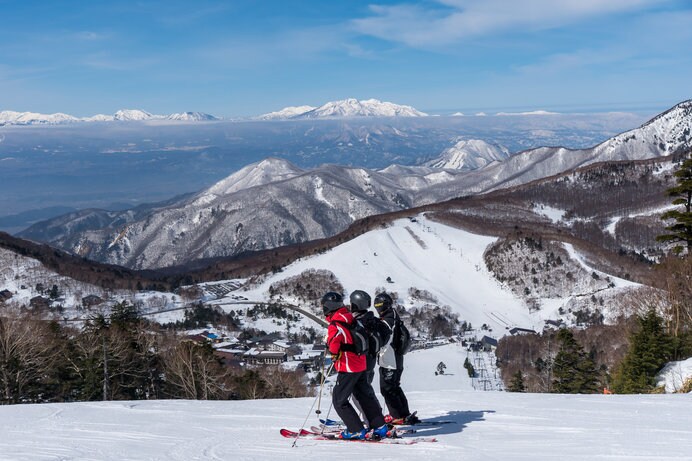 広大な志賀高原スキー場は、一日では遊び足りない!?