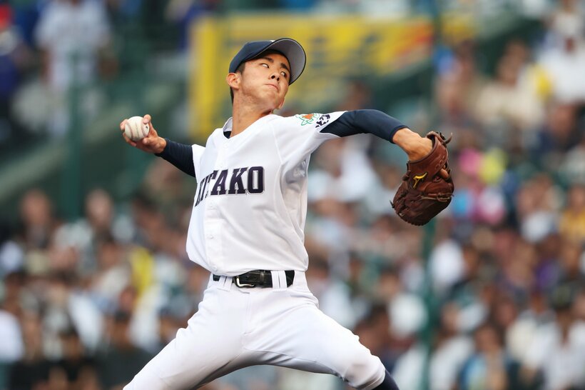 稲富理人・佐賀北（佐賀）・投手・3年（撮影／写真映像部・松永卓也）