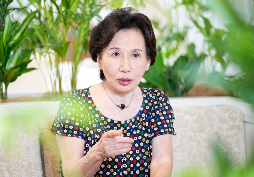 田中真紀子さん(撮影:写真映像部・上田泰世)