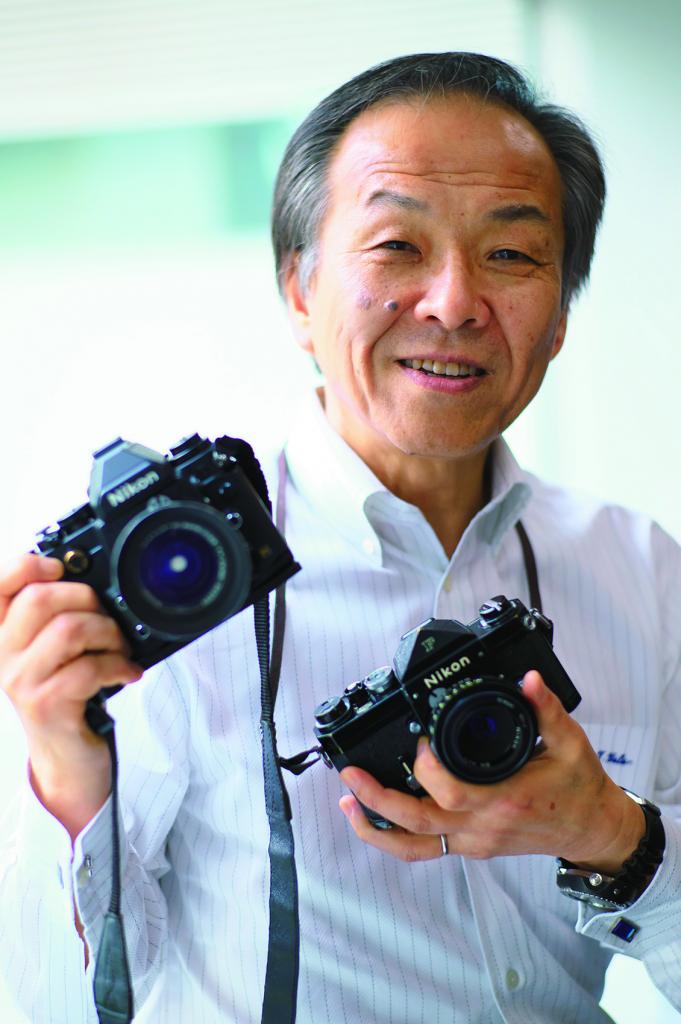 後藤哲朗さん。ニコン社員として46年、そのうち44年間もカメラ開発に携わってきた（撮影／赤城耕一）